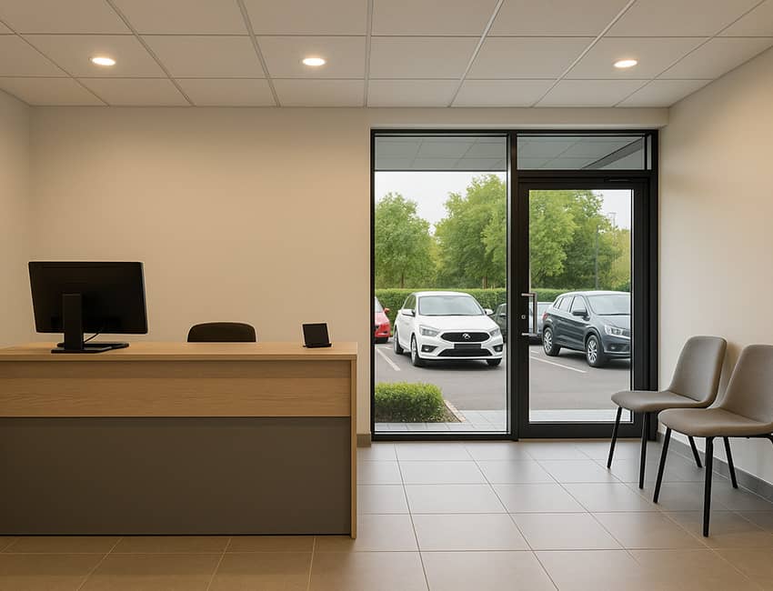 Nottingham Vehicle Rental Services office